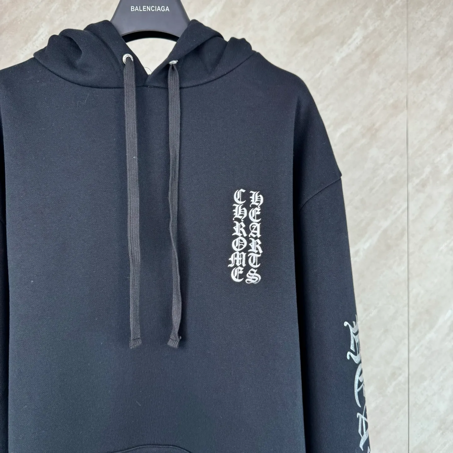 P410 Chrome Hearts 25SS1988 limited foil color printed hooded sweatshirt size s m l